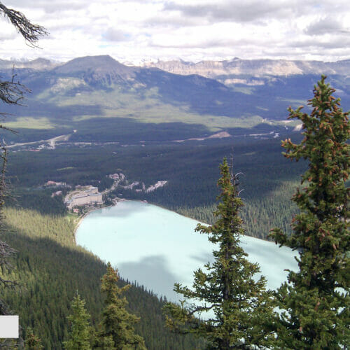 Lake And Mountain Before Professional Editing Services